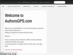 Sites similar to authorsgps.com