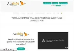 Sites similar to authot.com