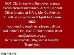 Sites similar to autism.org.sg