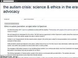 Sites similar to autismcrisis.blogspot.com