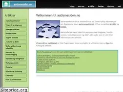 Sites similar to autismesiden.no
