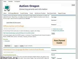 Sites similar to autismoregon.org
