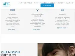 Sites similar to autismpartnershipfoundation.org