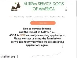 Sites similar to autismservicedogsofamerica.com
