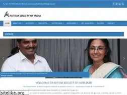 Sites similar to autismsocietyofindia.org