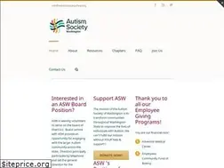 Sites similar to autismsocietyofwa.org