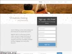 Sites similar to autisticdating.net