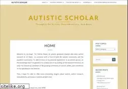 Sites similar to autisticscholar.com