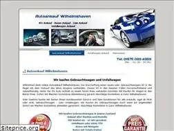 Sites similar to auto-ankauf-wilhelmshaven.de