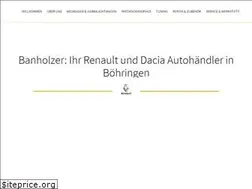 Sites similar to auto-banholzer.de