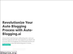 Sites similar to auto-blogging.ai