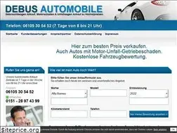 Sites similar to auto-debus.de