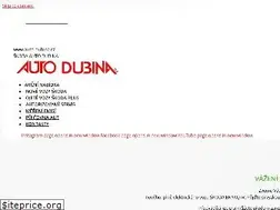 Sites similar to auto-dubina.cz