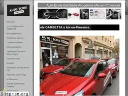 Sites similar to auto-ecole-gambetta-aix.fr