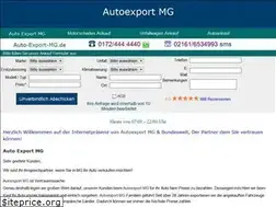 Sites similar to auto-export-mg.de