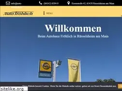 Sites similar to auto-froehlich.de