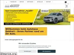 Sites similar to auto-gebhart.de