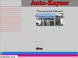 Sites similar to auto-kayser.de
