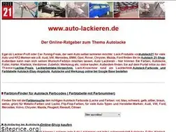 Sites similar to auto-lackieren.de