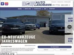 Sites similar to auto-landmann.de