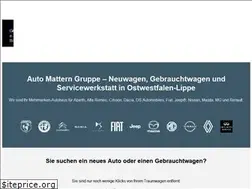 Sites similar to auto-mattern.de