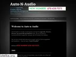 Sites similar to auto-n-audio.com