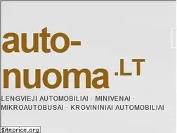 Sites similar to auto-nuoma.lt
