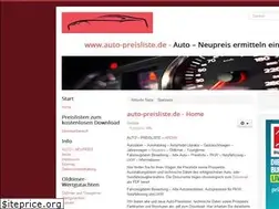 Sites similar to auto-preisliste.de