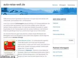 Sites similar to auto-reise-welt.de