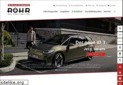 Sites similar to auto-roehr.de