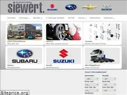 Sites similar to auto-siewert.de