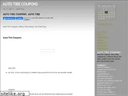 Sites similar to auto-tire-coupons.blog.hr