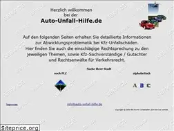 Sites similar to auto-unfall-hilfe.de