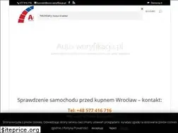 Sites similar to auto-weryfikacja.pl