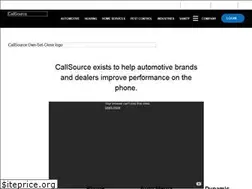 Sites similar to auto.callsource.com