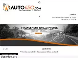 Sites similar to auto450.com