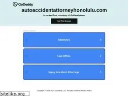 Sites similar to autoaccidentattorneyhonolulu.com