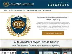 Sites similar to autoaccidentlawyeroc.com