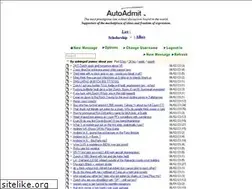 Sites similar to autoadmit.com
