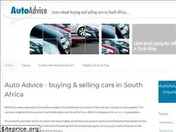 Sites similar to autoadvice.co.za
