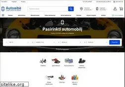 Sites similar to autoaibe.lt