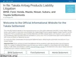 Sites similar to autoairbagsettlement.com