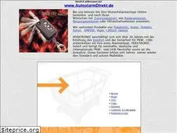 Sites similar to autoalarmdirekt.de