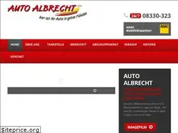Sites similar to autoalbrecht.de