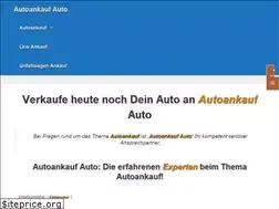 Sites similar to autoankauf-auto.de