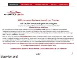Sites similar to autoankauf-center.de