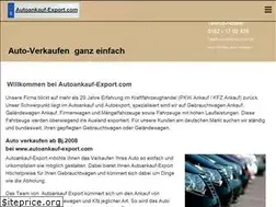 Sites similar to autoankauf-export.com