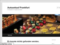 Sites similar to autoankauf-frankfurt.com