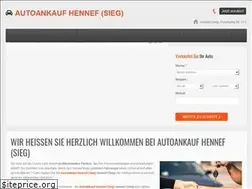 Sites similar to autoankauf-hennef-sieg.de
