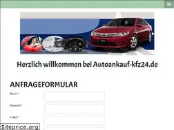 Sites similar to autoankauf-kfz24.de